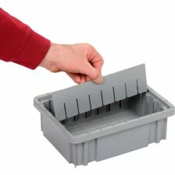 Global Industrial™ Length Divider DL91035 for Plastic Dividable Grid Container DG91035, Qty 6 -Containers & Organizers Sales Store 334109 02