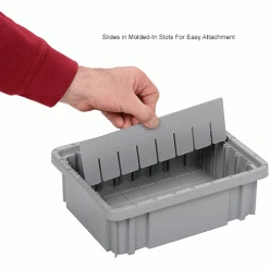 Global Industrial™ Length Divider DL91035 for Plastic Dividable Grid Container DG91035, Qty 6 -Containers & Organizers Sales Store 334109 2wco