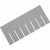 Global Industrial Length Divider DL91050 for Plastic Dividable Grid Container DG91050, Qty 6