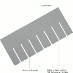 Global Industrial Length Divider DL91050 for Plastic Dividable Grid Container DG91050, Qty 6 -Containers & Organizers Sales Store 334110 1wco