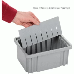 Global Industrial Length Divider DL91050 for Plastic Dividable Grid Container DG91050, Qty 6 -Containers & Organizers Sales Store 334110 2wco