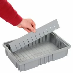 Global Industrial™ Length Divider DL92035 for Plastic Dividable Grid Container DG92035, Qty 6 -Containers & Organizers Sales Store 334111 02