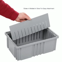 Global Industrial™ Length Divider DL92060 for Plastic Dividable Grid Container DG92060, Qty 6 -Containers & Organizers Sales Store 334112 2wco