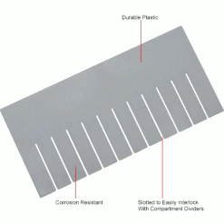 Global Industrial Length Divider DL92080 for Plastic Dividable Grid Container DG92080, Qty 6 -Containers & Organizers Sales Store 334113 1wco