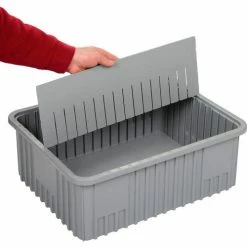 Global Industrial™ Length Divider DL93080 for Plastic Dividable Grid Container DG93080, Qty 6 -Containers & Organizers Sales Store 334116 02