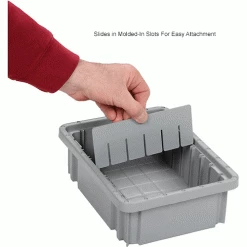 Global Industrial Width Divider DS91035 for Plastic Dividable Grid Container DG91035, Qty 6 -Containers & Organizers Sales Store 334118 2wco