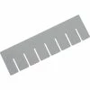 Global Industrial Width Divider DS92035 for Plastic Dividable Grid Container DG92035, Qty 6