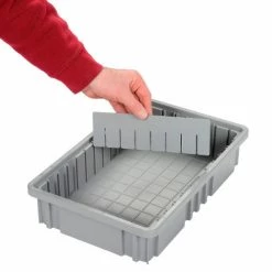 Global Industrial™ Width Divider DS92035 for Plastic Dividable Grid Container DG92035, Qty 6 -Containers & Organizers Sales Store 334120 02