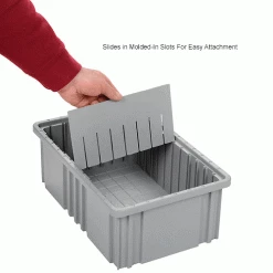 Global Industrial™ Width Divider DS92060 for Plastic Dividable Grid Container DG92060, Qty 6 -Containers & Organizers Sales Store 334121 2wco