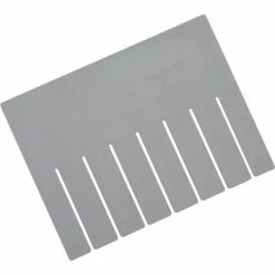 Global Industrial Width Divider DS92080 for Plastic Dividable Grid Container DG92080, Qty 6