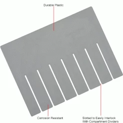 Global Industrial Width Divider DS92080 for Plastic Dividable Grid Container DG92080, Qty 6 8 Global Industrial Width Divider DS92080 for Plastic Dividable Grid Container DG92080, Qty 6 -Containers & Organizers Sales Store 334122 1wco