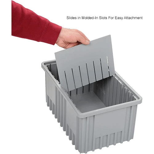 Global Industrial Width Divider DS92080 for Plastic Dividable Grid Container DG92080, Qty 6 5 Global Industrial Width Divider DS92080 for Plastic Dividable Grid Container DG92080, Qty 6 - Image 5