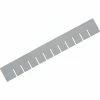 Global Industrial Width Divider DS93030 for Plastic Dividable Grid Container DG93030, Qty 6