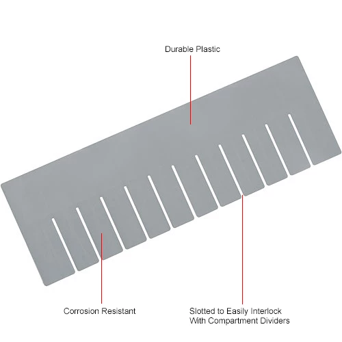 Global Industrial Width Divider DS93060 for Plastic Dividable Grid Container DG93060, Qty 6 4 Global Industrial Width Divider DS93060 for Plastic Dividable Grid Container DG93060, Qty 6 - Image 4
