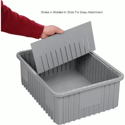 Global Industrial Width Divider DS93080 for Plastic Dividable Grid Container DG93080, Qty 6 -Containers & Organizers Sales Store 334125 2wco