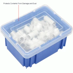 Global Industrial™ Lid COV91000 for Plastic Dividable Grid Container, 10-7/8"L x 8-1/4"W, Clear - Pkg Qty 10 -Containers & Organizers Sales Store 334127CL 2wco