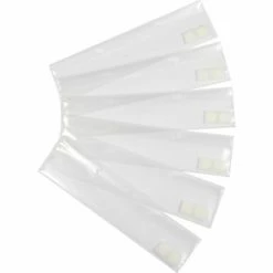 Global Industrial™ Label Holder LBL2X8 for Plastic Dividable Grid Container, 8"W x 2"H, Qty 6 -Containers & Organizers Sales Store 334130 02