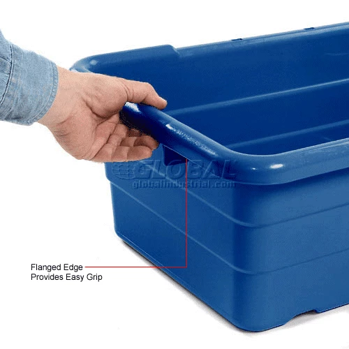 Global Industrial Cross Stack Nest Tote Tub - 25-1/8 x 16 x 8-1/2 Blue - Pkg Qty 6 17 Global Industrial Cross Stack Nest Tote Tub - 25-1/8 x 16 x 8-1/2 Blue - Pkg Qty 6 - Image 17