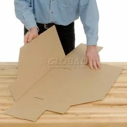 Foldable Corrugated Shelf Bin 7-3/4"W x 17-1/2"D x 10"H, White - Pkg Qty 27 -Containers & Organizers Sales Store 336406 05