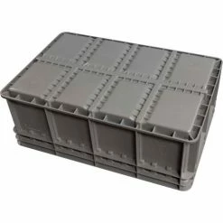 Akro-Mils Multi-Load Tote 38358GRY - 23-5/8"L x 15-3/4"W x 8-21/32"H, Gray - Pkg Qty 4 -Containers & Organizers Sales Store 38358GRY bottom