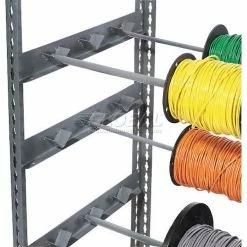 Global Industrial Axle Bracket Kit With One 3/4"Diameter 48"Long Axle