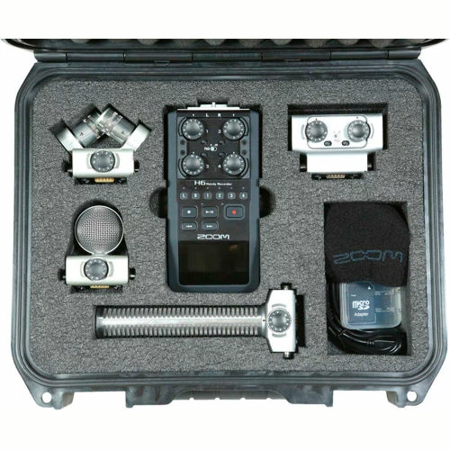 SKB Corporation SKB Zoom iSeries Case 3I-1209-4-H6B for Zoom H6 Broadcast Recorder Kit Case, 13-3/4"L x 11-1/8"W 2 SKB Corporation SKB Zoom iSeries Case 3I-1209-4-H6B for Zoom H6 Broadcast Recorder Kit Case, 13-3/4"L x 11-1/8"W - Image 2