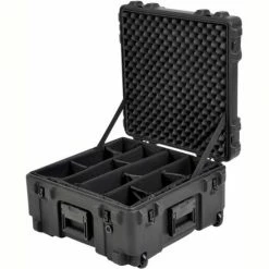 SKB Corporation SKB R Series Waterproof Utility Case 3R2222-12B-DW Wheels & Padded Dividers, 23-1/2"L x 23-1/2"W 10 SKB Corporation SKB R Series Waterproof Utility Case 3R2222-12B-DW Wheels & Padded Dividers, 23-1/2"L x 23-1/2"W -Containers & Organizers Sales Store 3R2222 12B DW 3