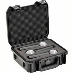 SKB Corporation SKB Injection Molded Case w/Foam for (3) Mics 3i-0907-MC3 Watertight, 10-3/4"L x 9-11/16"W