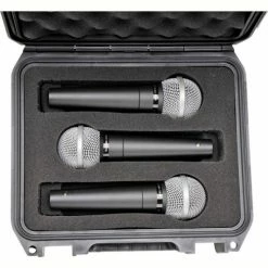 SKB Corporation SKB Injection Molded Case w/Foam for (3) Mics 3i-0907-MC3 Watertight, 10-3/4"L x 9-11/16"W -Containers & Organizers Sales Store 3i 0907 MC3 3