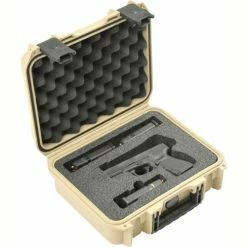 SKB Corporation SKB iSeries Medium Pistol Case 3i-1209-SP-T Customizable Foam in Tan Watertight, 13-3/4"L x 11-1/8"W -Containers & Organizers Sales Store 3i 1209 SP T 7