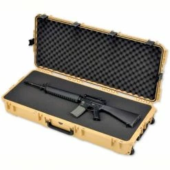 SKB Corporation SKB iSeries Mil-Spec AR/Short Rifle Case 3i-4217-7T-L Tan 45-1/8"L x 19-7/16"W -Containers & Organizers Sales Store 3i 4217 7T L 10