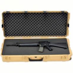 SKB Corporation SKB iSeries Mil-Spec AR/Short Rifle Case 3i-4217-7T-L Tan 45-1/8"L x 19-7/16"W -Containers & Organizers Sales Store 3i 4217 7T L 9