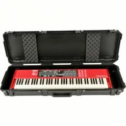 SKB Corporation SKB Watertight, Injection Molded 76 Note Keyboard Case W/Wheels Water Resistant, 53-1/16"L x 17"W -Containers & Organizers Sales Store 3i 5014 KBD 4