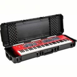 SKB Corporation SKB Watertight, Injection Molded 76 Note Keyboard Case W/Wheels Water Resistant, 53-1/16"L x 17"W -Containers & Organizers Sales Store 3i 5014 KBD 5