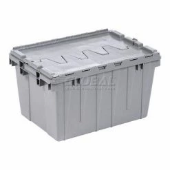 Akro-Mils Buckhorn Attached Lid Container AC2115120201000 - 21-1/2x15-1/4x12-1/2 - Pkg Qty 6 -Containers & Organizers Sales Store 422098 02