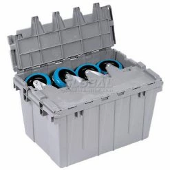 Buckhorn Attached Lid Container 39280 - 28x20-3/4x15-7/16 - Pkg Qty 2 -Containers & Organizers Sales Store 422098 04 1