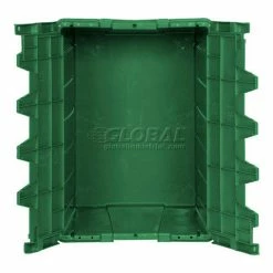 Akro-Mils Buckhorn Attached Lid Container 39160- 27x16-7/8x12-1/2 - Pkg Qty 4 -Containers & Organizers Sales Store 422100 06