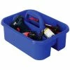 Quantum Storage Systems Quantum Plastic Tool Caddy TC-500BL - Pkg Qty 6