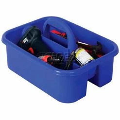 Quantum Storage Systems Quantum Plastic Tool Caddy TC-500BL - Pkg Qty 6