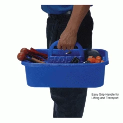 Quantum Storage Systems Quantum Plastic Tool Caddy TC-500BL - Pkg Qty 6 -Containers & Organizers Sales Store 442138BL 3wco