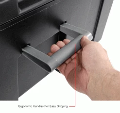 Sterilite Footlocker Wheeled Storage Tote 22 Gallon 31-1/8x17-1/2x13-7/8 41 Sterilite Footlocker Wheeled Storage Tote 22 Gallon 31-1/8x17-1/2x13-7/8 -Containers & Organizers Sales Store 442187BKIN 4wco