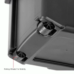 Sterilite Footlocker Wheeled Storage Tote 22 Gallon 31-1/8x17-1/2x13-7/8 42 Sterilite Footlocker Wheeled Storage Tote 22 Gallon 31-1/8x17-1/2x13-7/8 -Containers & Organizers Sales Store 442187BKIN 5wco