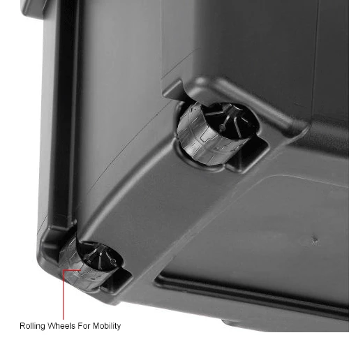 Sterilite Footlocker Wheeled Storage Tote 22 Gallon 31-1/8x17-1/2x13-7/8 21 Sterilite Footlocker Wheeled Storage Tote 22 Gallon 31-1/8x17-1/2x13-7/8 - Image 21