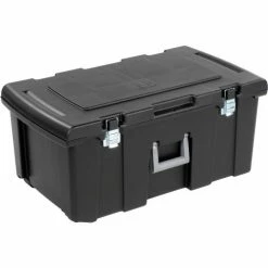 Sterilite Footlocker Wheeled Storage Tote 22 Gallon 31-1/8x17-1/2x13-7/8