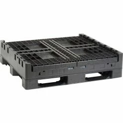 Global Industrial Folding Bulk Shipping Container, 48"Lx45"Wx34"H, 2000 Lb. Capacity, Black 28 Global Industrial Folding Bulk Shipping Container, 48"Lx45"Wx34"H, 2000 Lb. Capacity, Black -Containers & Organizers Sales Store 442211A 04