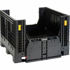 Global Industrial Folding Bulk Shipping Container, 48"Lx45"Wx34"H, 2000 Lb. Capacity, Black 29 Global Industrial Folding Bulk Shipping Container, 48"Lx45"Wx34"H, 2000 Lb. Capacity, Black -Containers & Organizers Sales Store 442211A 05