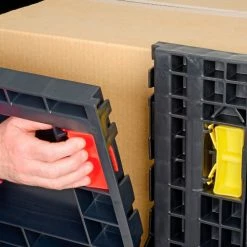 Global Industrial Folding Bulk Shipping Container, 48"Lx45"Wx34"H, 2000 Lb. Capacity, Black 35 Global Industrial Folding Bulk Shipping Container, 48"Lx45"Wx34"H, 2000 Lb. Capacity, Black -Containers & Organizers Sales Store 442211A 11