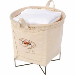 Dandux All Purpose Canvas Basket 1.25 Bushel -Containers & Organizers Sales Store 442633 06