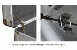 Vestil CASE-A Aluminum Storage Cases Set of Three Sizes 46 Vestil CASE-A Aluminum Storage Cases Set of Three Sizes -Containers & Organizers Sales Store 442877 4wco 1