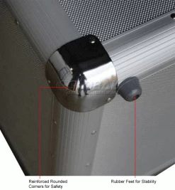 Vestil CASE-M Aluminum Storage Case Medium 21-1/2" x 16-1/4" x 19-1/4" 34 Vestil CASE-M Aluminum Storage Case Medium 21-1/2" x 16-1/4" x 19-1/4" -Containers & Organizers Sales Store 442878 6wco